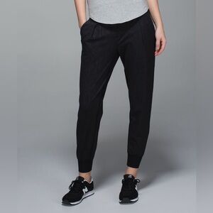 Lululemon Yoga Party Pant Desert Snake Embossed Black